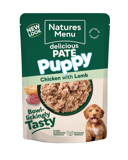 Chicken with Lamb Pouch for Puppies